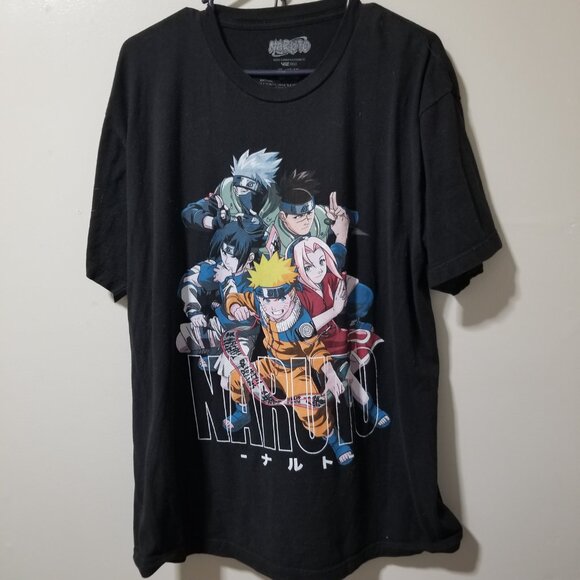 Naruto T SHirt 2002 Black XL (46-48) - Picture 1 of 5